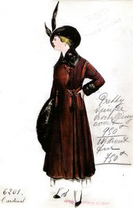 تصميم معطف كاردينال السفر بواسطة جان فيليب وورث